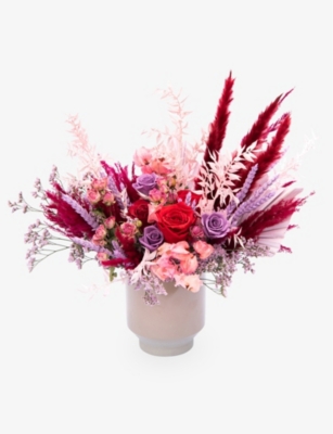 YOUR LONDON FLORIST: Colourful dried wedding centrepiece