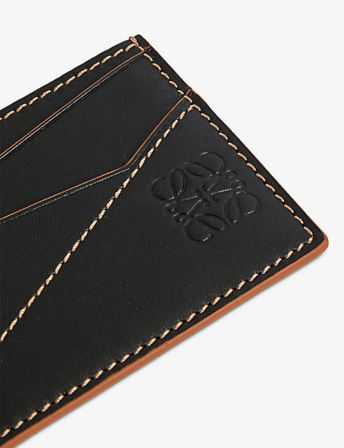 Luxury Soft Men’s French Connection Wallet Card Holder in Dark Brown 