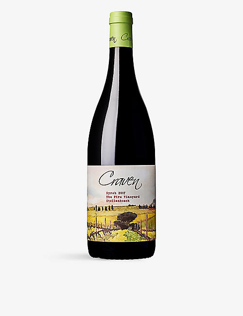 SOUTH AFRICA: Craven The Firs Vineyard Syrah red wine 750ml
