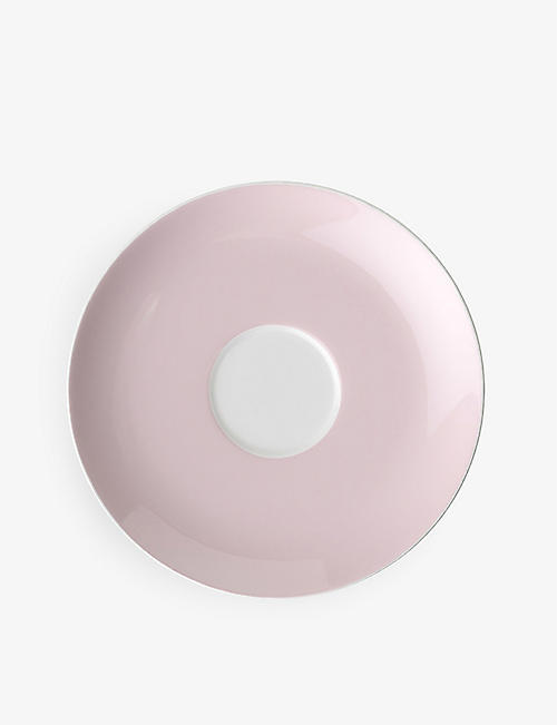 VILLEROY & BOCH: Rose Garden porcelain saucer 17cm