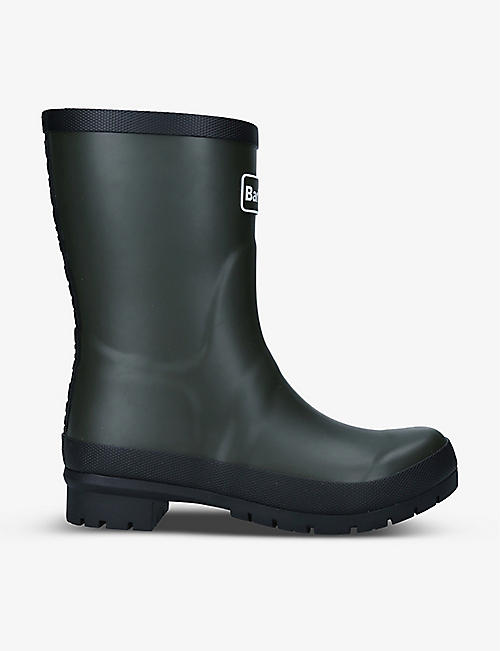 BARBOUR: Banbury rubber wellington boots