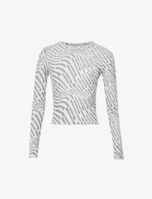 alexander wang mesh top