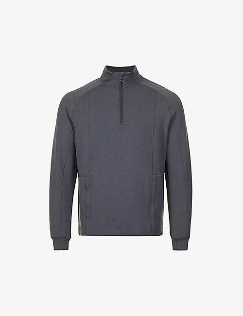 TORSA: Ace half-zip stretch-woven sweatshirt