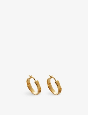Monica Vinader Siren Muse 18ct Gold Vermeil Sterling-silver Hoop Earrings