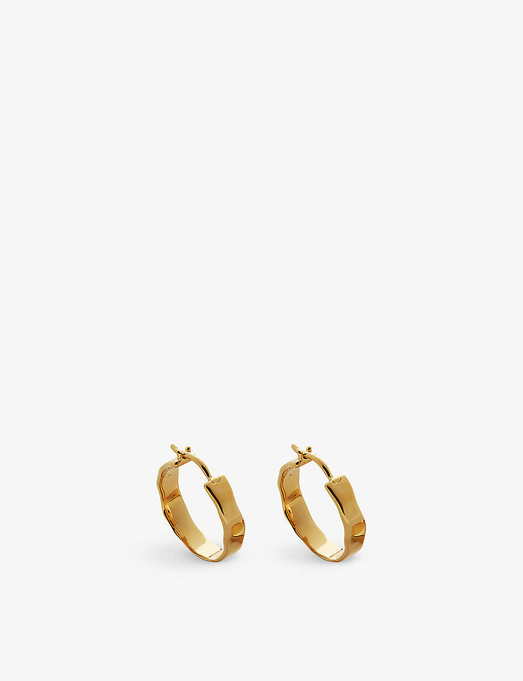 Monica Vinader Siren Muse 18ct Gold Vermeil Sterling-silver Hoop Earrings