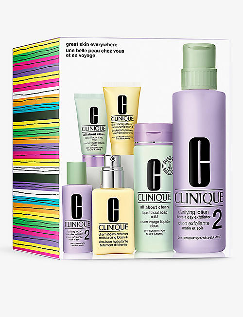 CLINIQUE: Great Skin Everywhere gift set