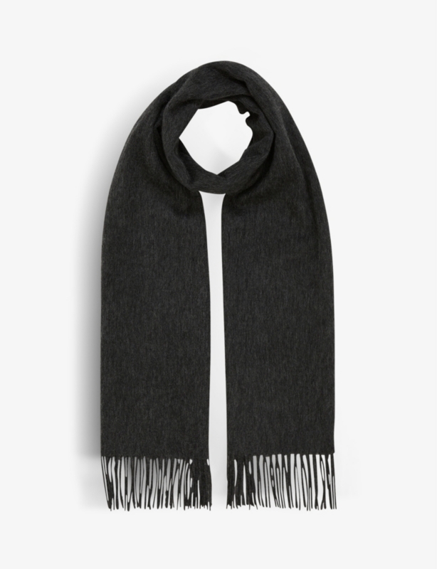 Picton cashmere and wool-blend scarf
