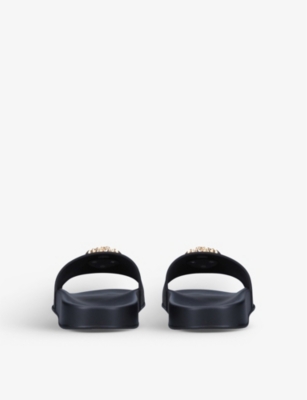 VERSACE Palazzo medusa-plaque moulded sliders