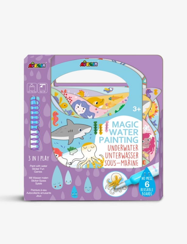 Magic Water Painting activity book