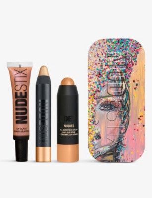 NUDESTIX NUDESTIX EUPHORIX, DEWWAP, LABADI MINI NUDE GOLD GLAM LIMITED-EDITION KIT 56975254