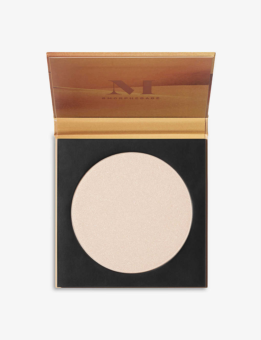 Morphe Glow Show Radiant Pressed Highlighter 7g In Frosted Champagne