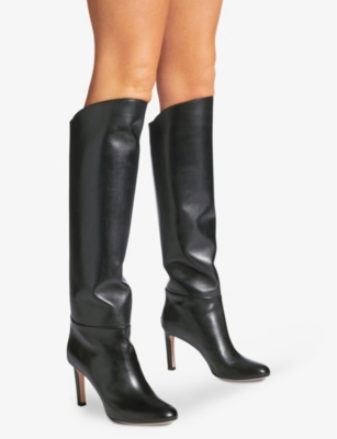 long black suede boots