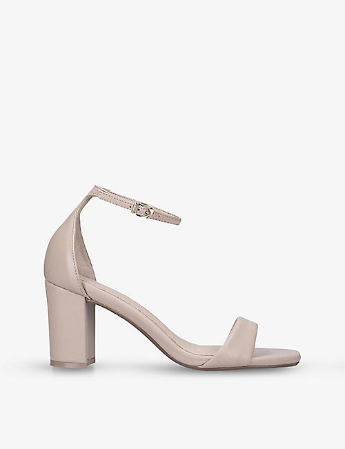 CARVELA: Second Skin faux-leather heeled sandals