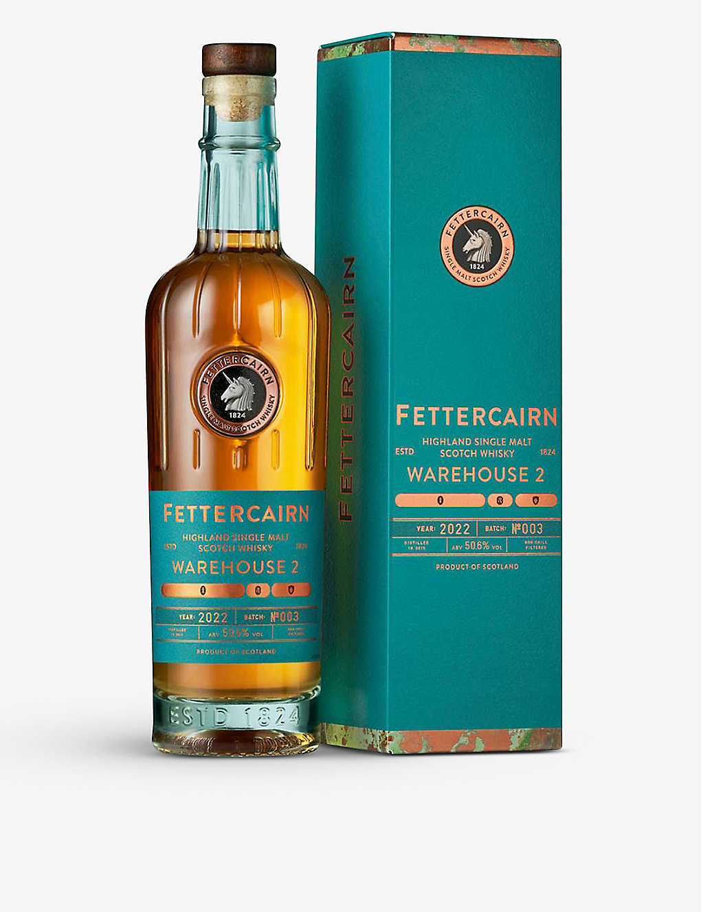 12 year old Whisky Highland Single Malt Scotch Fettercairn 