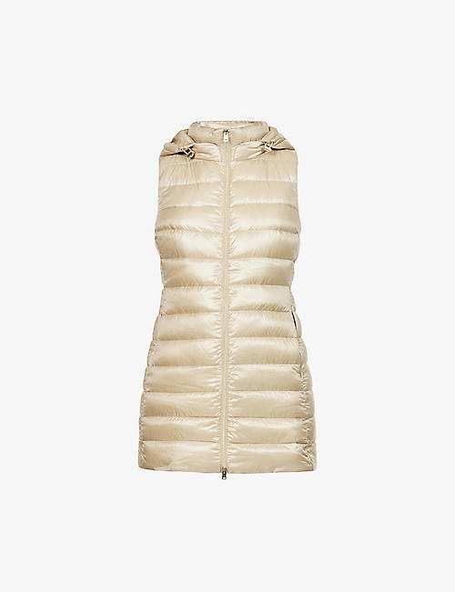 HERNO: Ultralight quilted shell coat