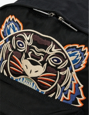 KENZO Kampus tiger-embroidered nylon backpack