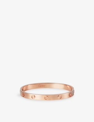 pink gold bracelet