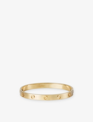 CARTIER: LOVE 18ct yellow-gold bracelet