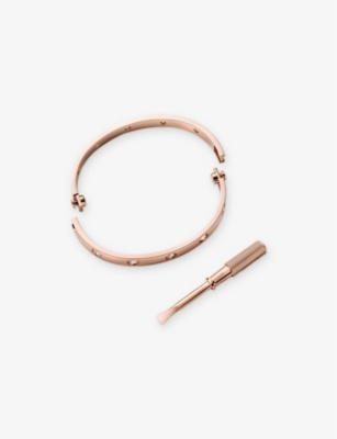 CARTIER LOVE 18ct rose-gold bracelet