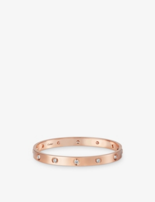 CARTIER LOVE 18ct rose-gold bracelet