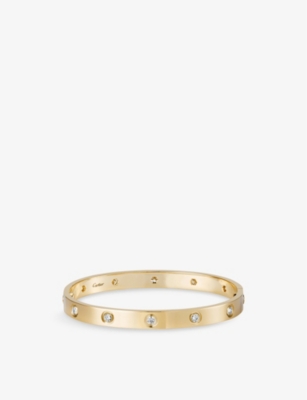 Cartier Small Yellow Gold LOVE Bracelet | Harrods IE