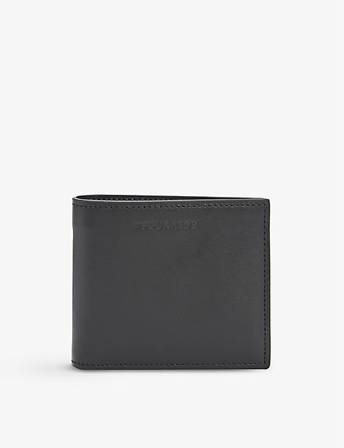 DSQUARED2: Logo-embossed leather wallet