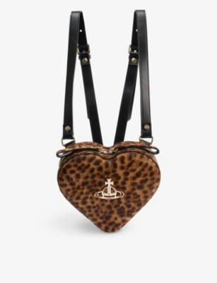 VIVIENNE WESTWOOD - Ella heart-shaped leather backpack