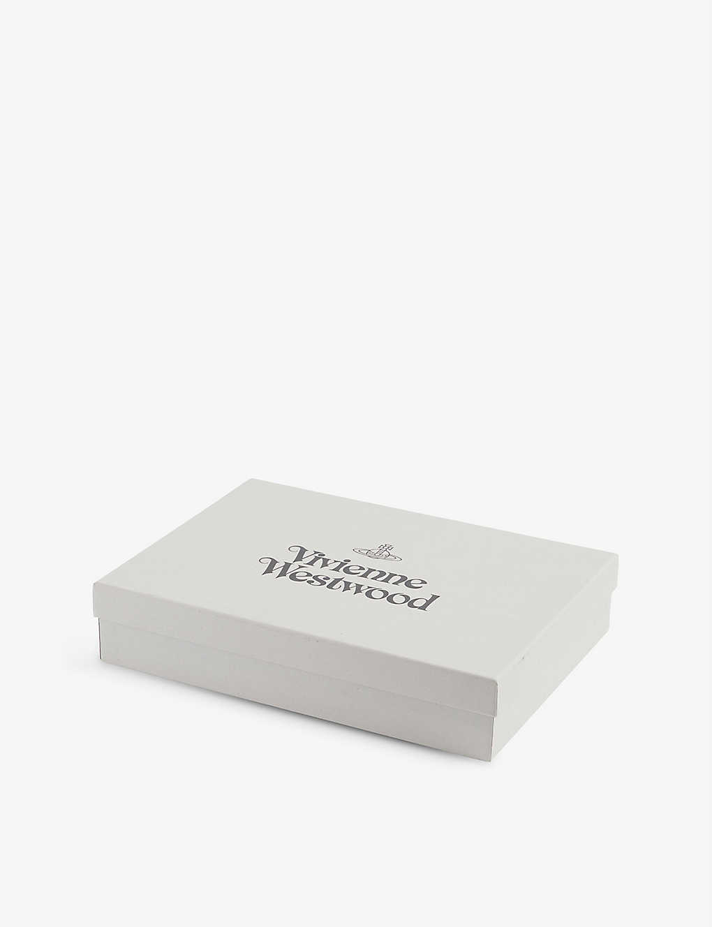 VIVIENNE WESTWOOD Orb-embellished chain-strap leather clutch