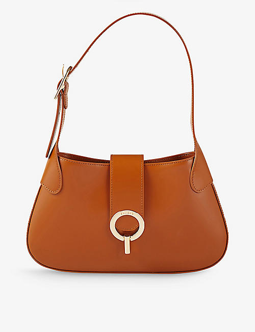 SANDRO: Sweet Janet leather shoulder bag
