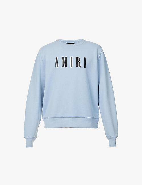 AMIRI: Core logo-print cotton-jersey sweatshirt