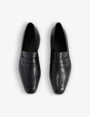 ZEGNA 라솔라 가죽 페니 로퍼