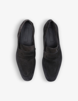 ERMENEGILDO ZEGNA L'Asola suede penny loafers