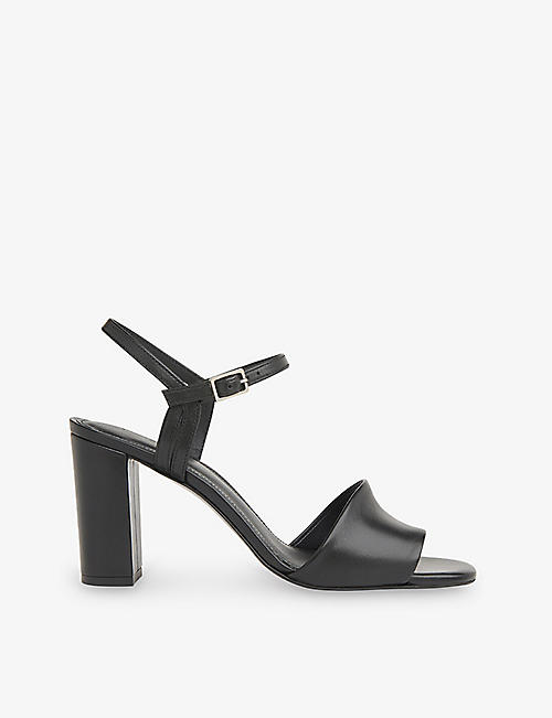 WHISTLES: Lilley ankle-strap leather heeled sandals