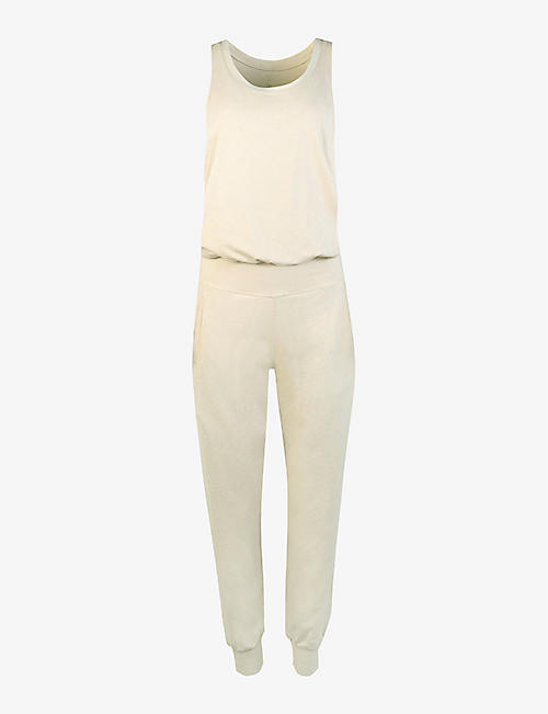 SWEATY BETTY: Gary relaxed-fit stretch-jersey jumpsuit