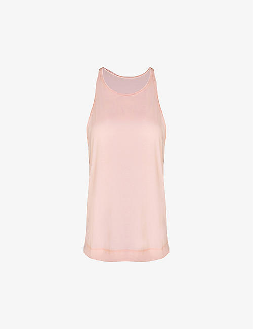 SWEATY BETTY: Breathe Easy sleeveless stretch recycled-polyester top