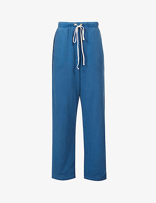 LES TIEN: Relaxed-fit high-rise cotton-jersey jogging bottoms