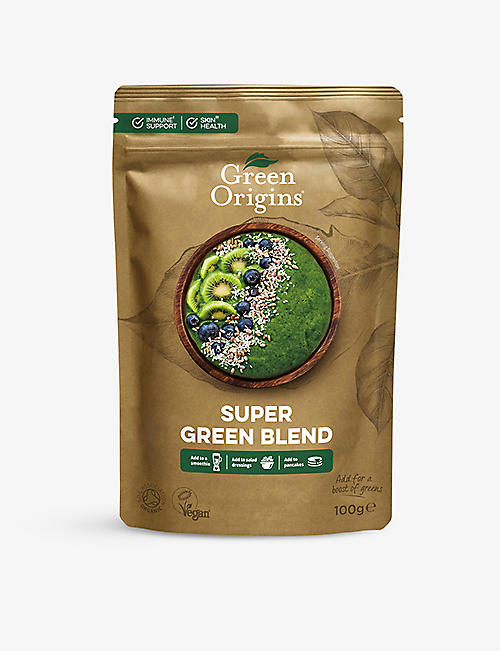 GREEN ORIGINS: Go Organic Super Greens powder 100g