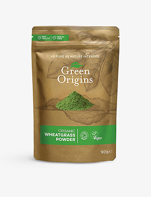 GREEN ORIGINS: Go Organic wheatgrass powder 90g