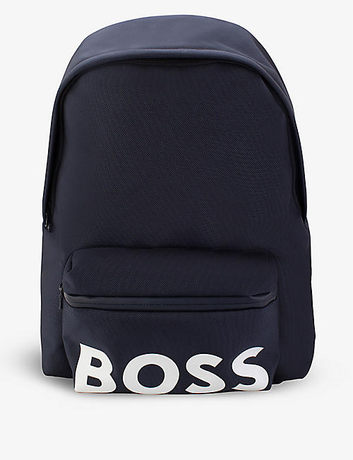 BOSS: Logo woven backpack