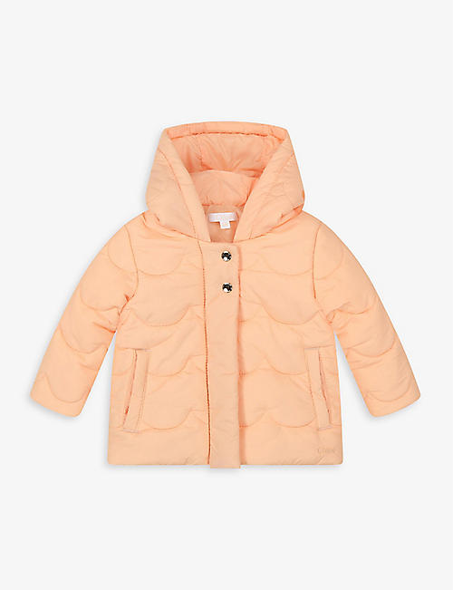 CHLOE: Quilted padded shell jacket 6 months - 3 years