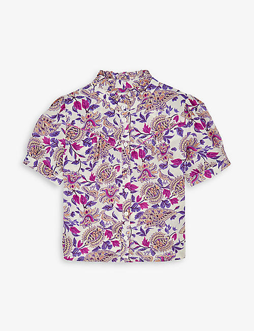 BA&SH: Yoko floral-print woven top