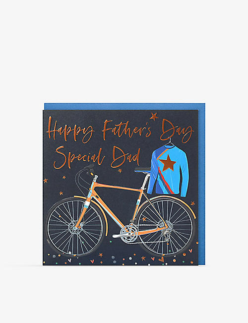 BELLY BUTTON: Special Dad Father's Day card 16.5cm x 16.5cm
