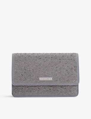 Carvela grey clutch bag sale