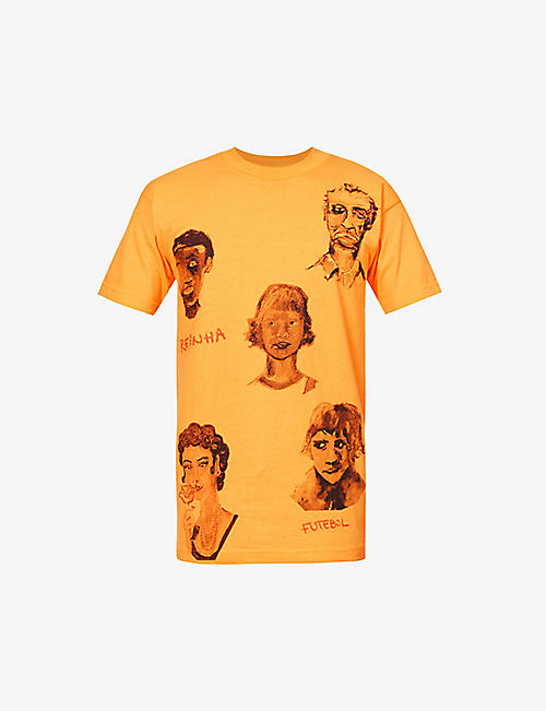 KIDSUPER: Resenha graphic-print cotton-jersey T-shirt