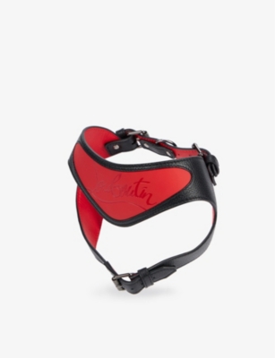 Christian Louboutin Loubiharness Dog Harness Black/ Loubi