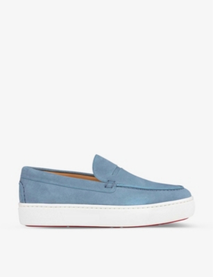 CHRISTIAN LOUBOUTIN Paqueboat leather boat shoes Selfridges