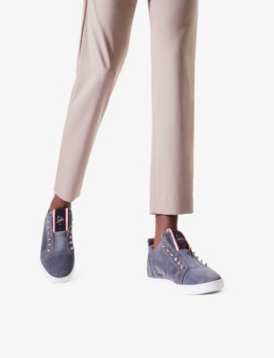 CHRISTIAN LOUBOUTIN F.A.V Fique A Vontade leather low-top trainers