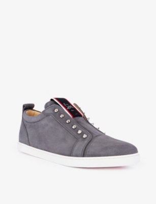 CHRISTIAN LOUBOUTIN F.A.V Fique A Vontade leather low-top trainers