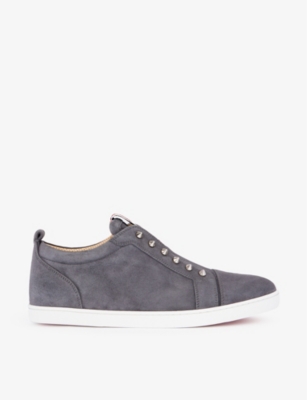 CHRISTIAN LOUBOUTIN F.A.V Fique A Vontade leather low-top trainers