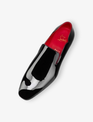 CHRISTIAN LOUBOUTIN: Dandy Chick patent-leather loafers